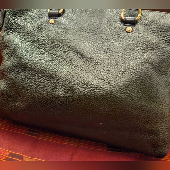 Coach Emma Pebbled Leather Satchel - Picture 2 of 15